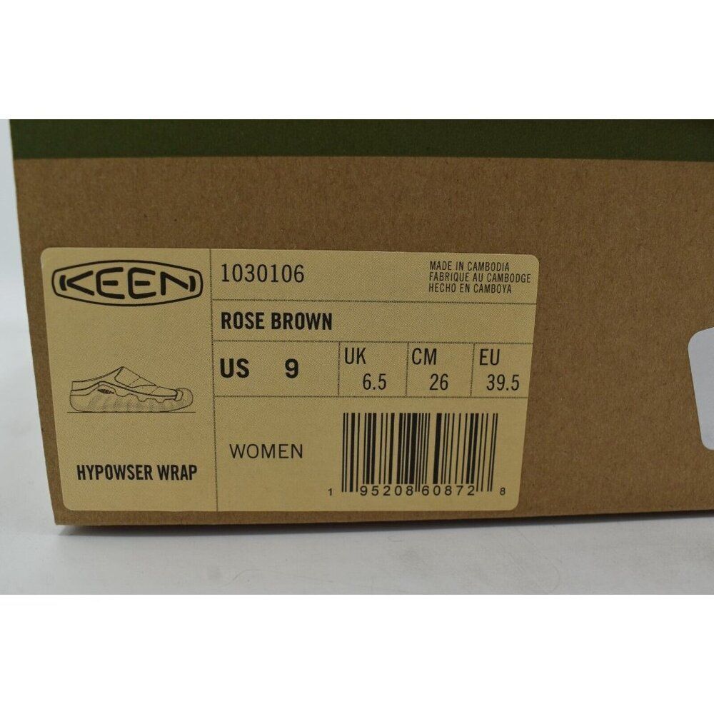 Keen Womens Size 9 Hypowser Wrap Rose Brown Pink Slip On Mules Shoes - Picture 12 of 12